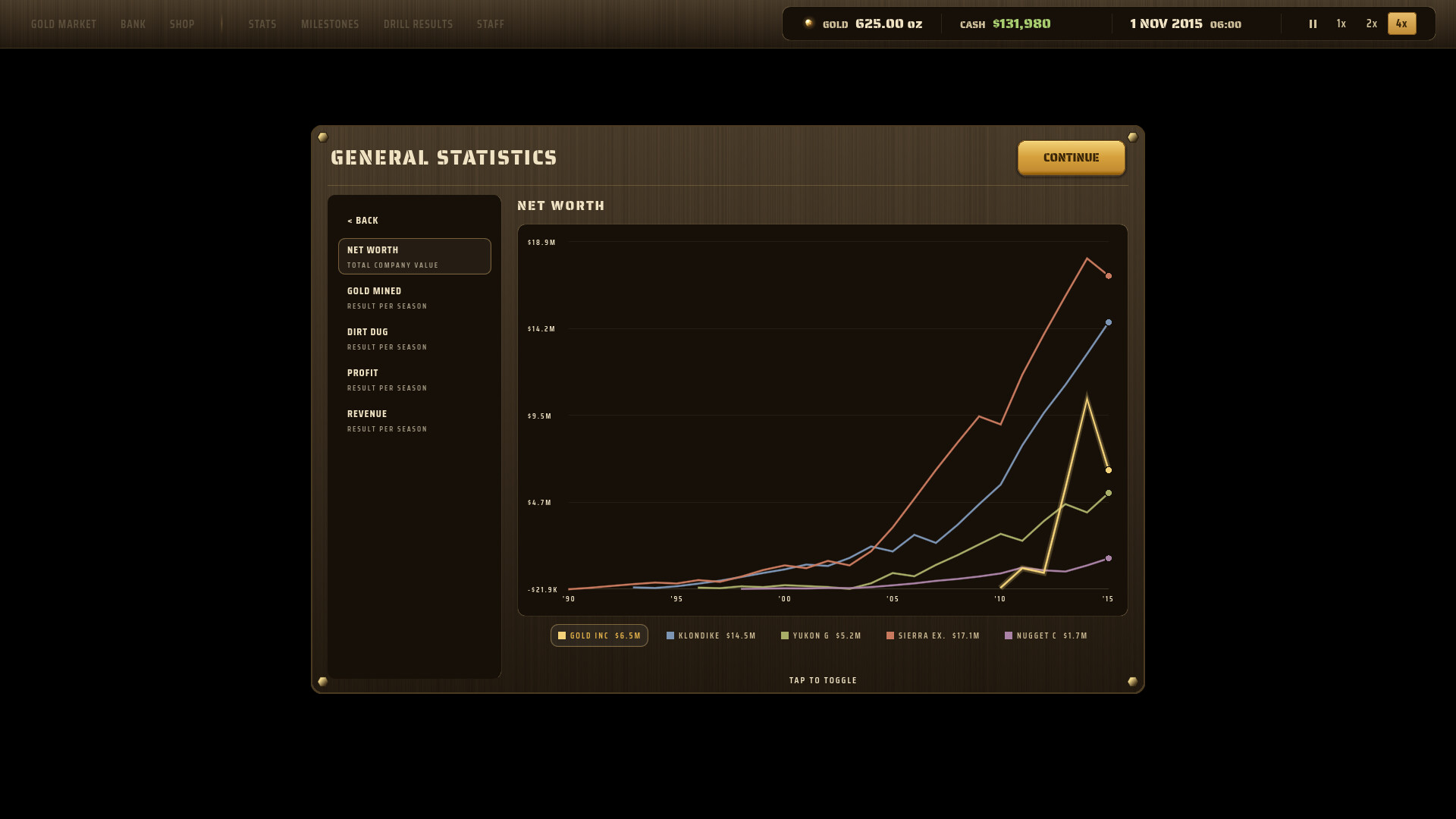 Paystreak screenshot